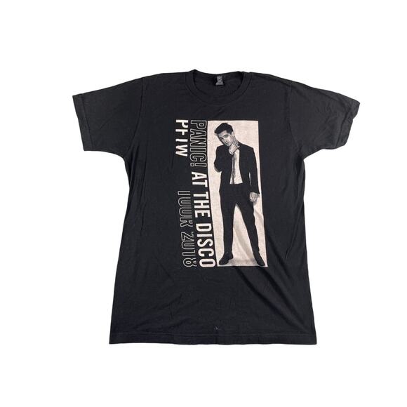 Panic At The Disco Shirt Mens Medium Black Pray For The Wicked 2018 Tour PFTW - Picture 1 of 12